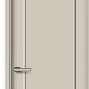 Puerta WPC NM-831, Beige · Liso con arco